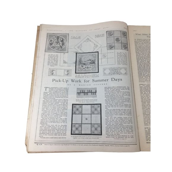 Needlecraft the Magazine of Home Arts Vintage Magazine June 1931 - Picture 6 of 12